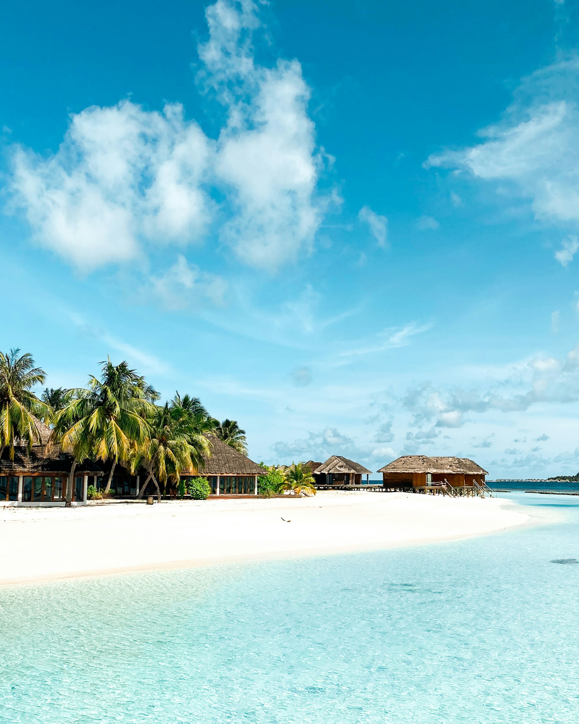 Privater Strand auf den Malediven